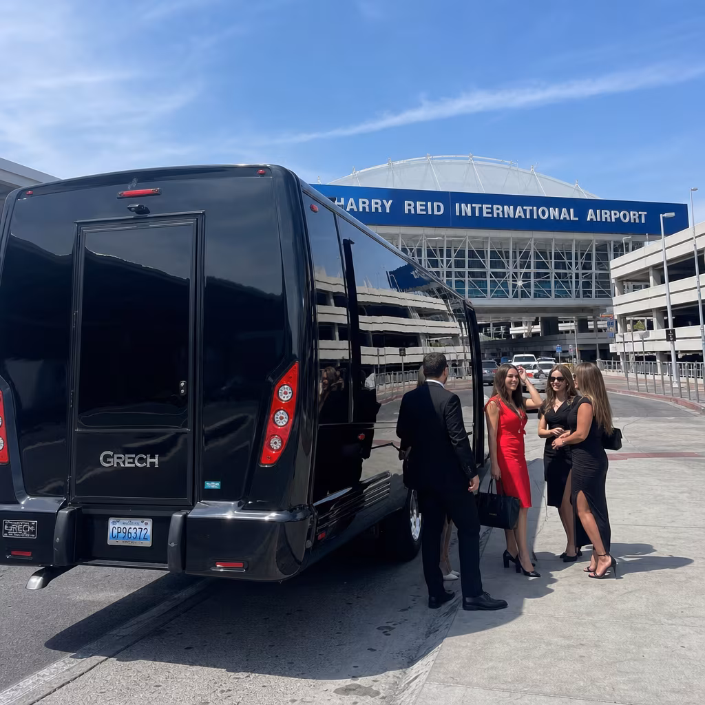 Rent a Bus to Harry Reid International Airport (LAS)