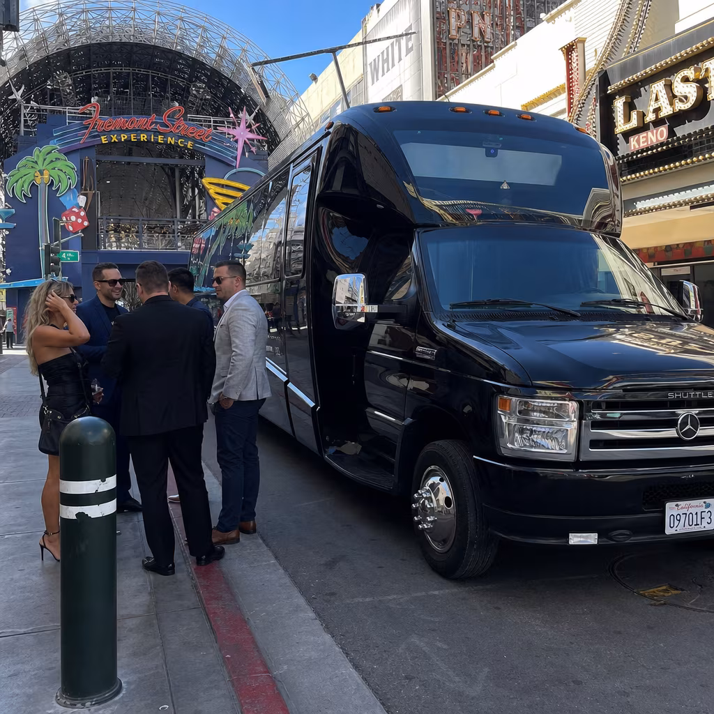 Rent a Bus to the Fremont Street Experience