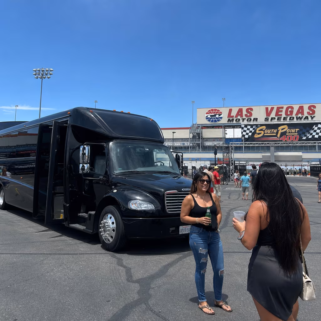 Rent a Bus to Las Vegas Motor Speedway