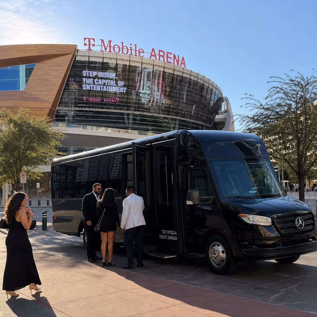 Rent a Bus to T-Mobile Arena