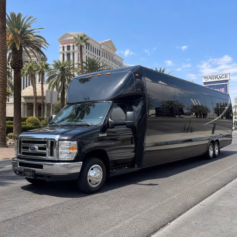 15 Passenger Party Bus Exterior
