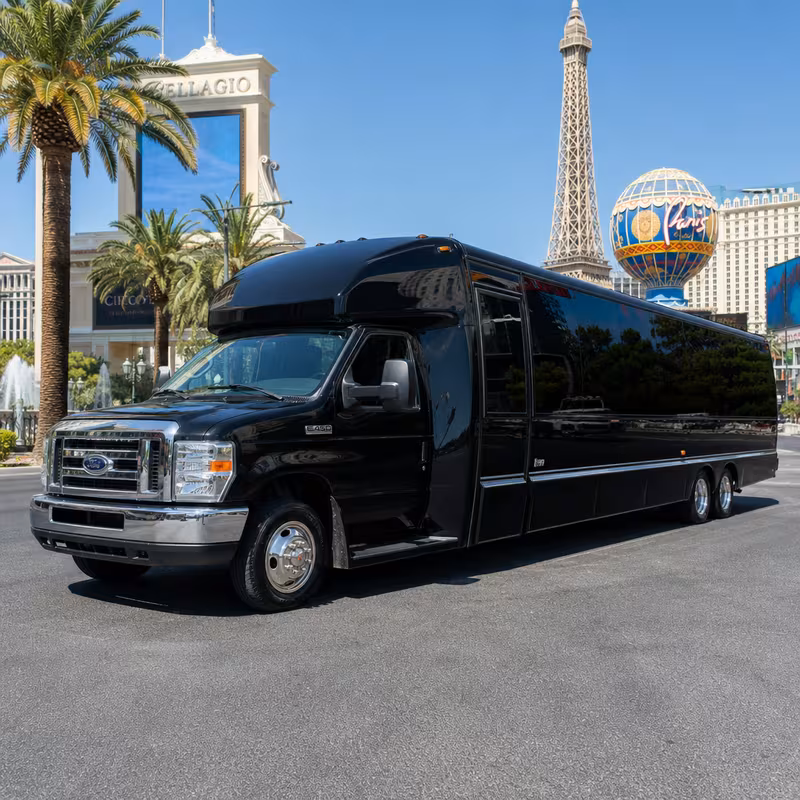18 Passenger Party Bus Exterior