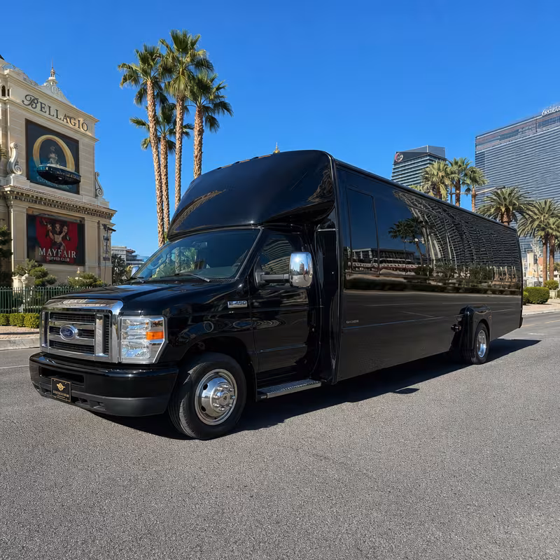 25 Passenger Party Bus Exterior