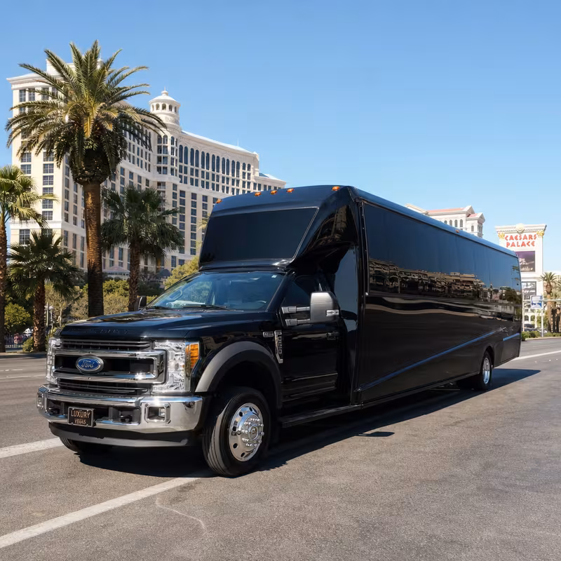 28 Passenger Party Bus Exterior