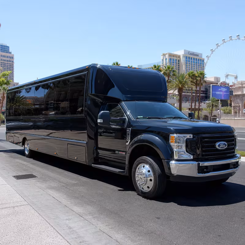 30 Passenger Party Bus Exterior