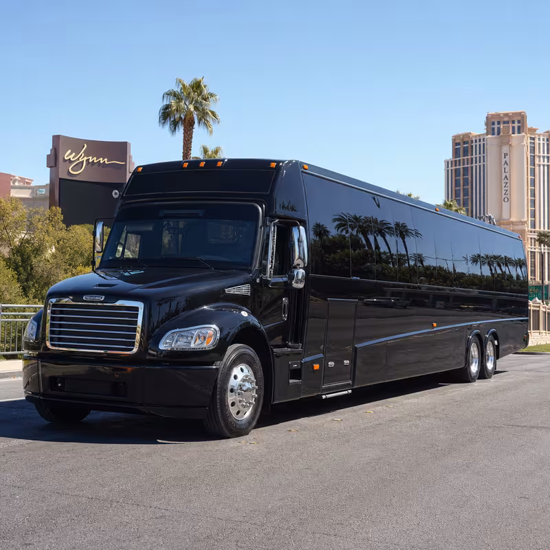 40 Passenger Party Bus Exterior
