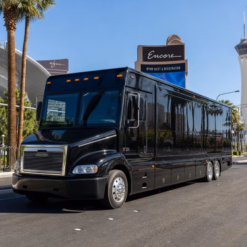 50 Passenger Party Bus Exterior