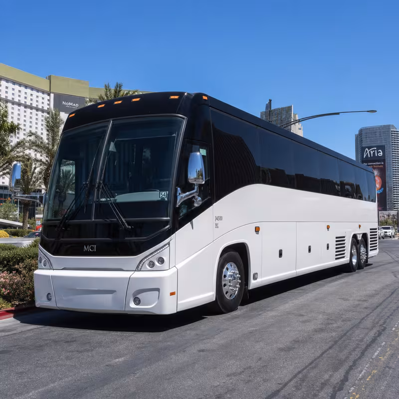 40-56 Passenger Charter Bus Exterior