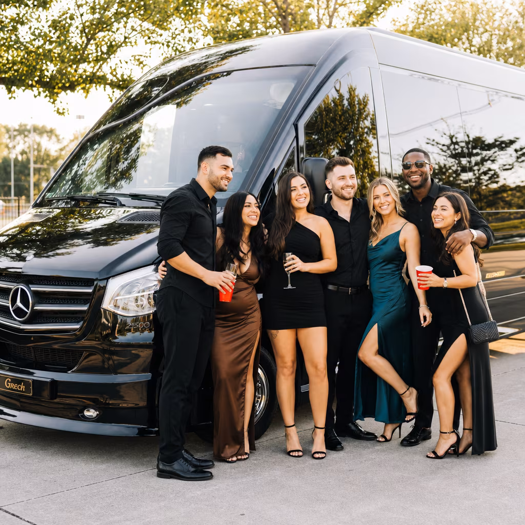 Birthday party bus