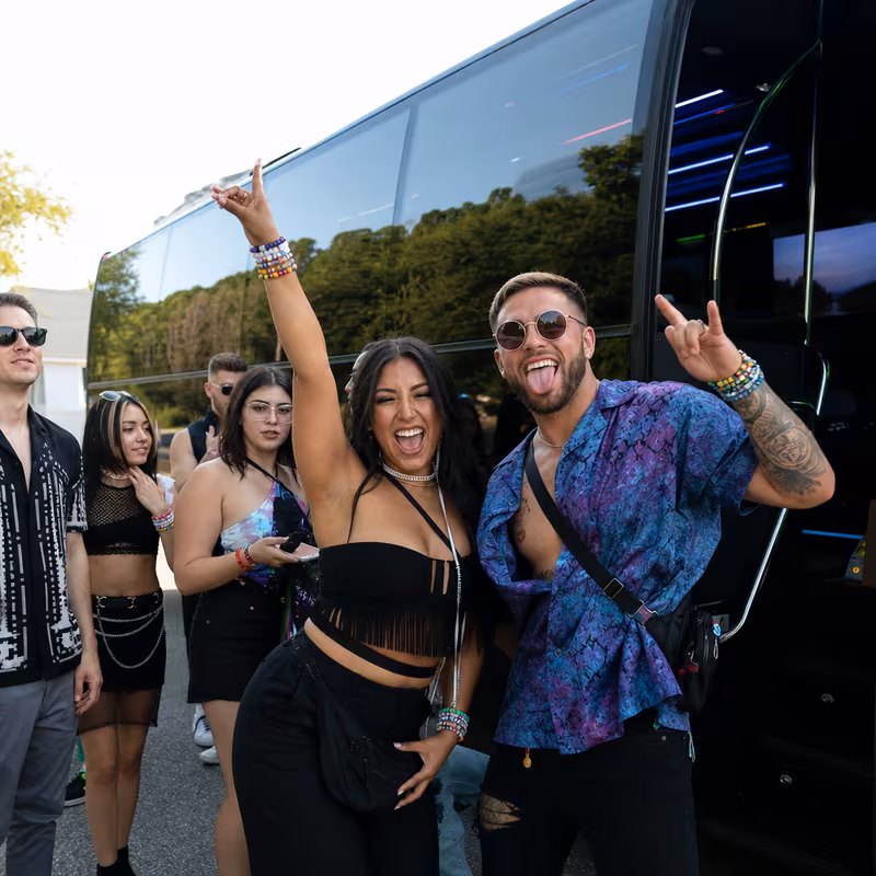 Las Vegas Concert Transportation fleet vehicle