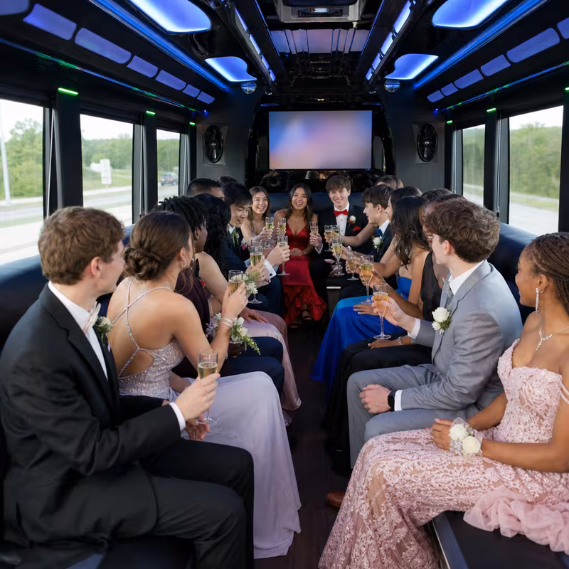 Las Vegas Prom & Homecoming Transportation fleet vehicle