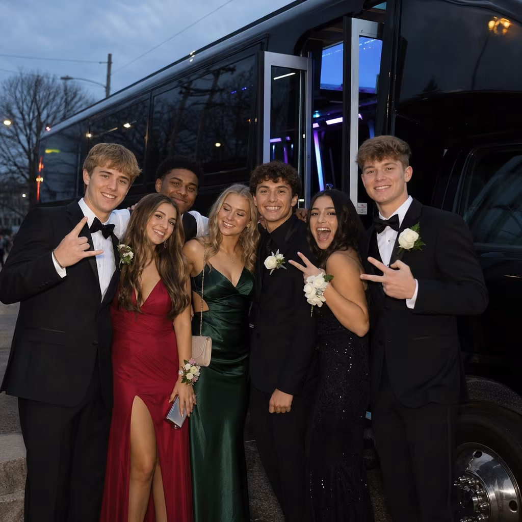 Spring Valley Prom Party Bus Rental