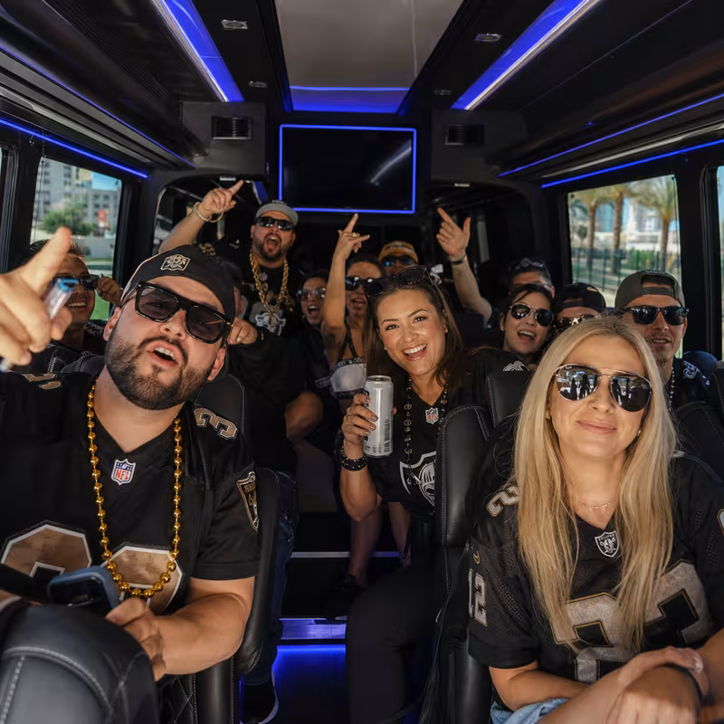 Las Vegas Sporting Event Transportation fleet vehicle